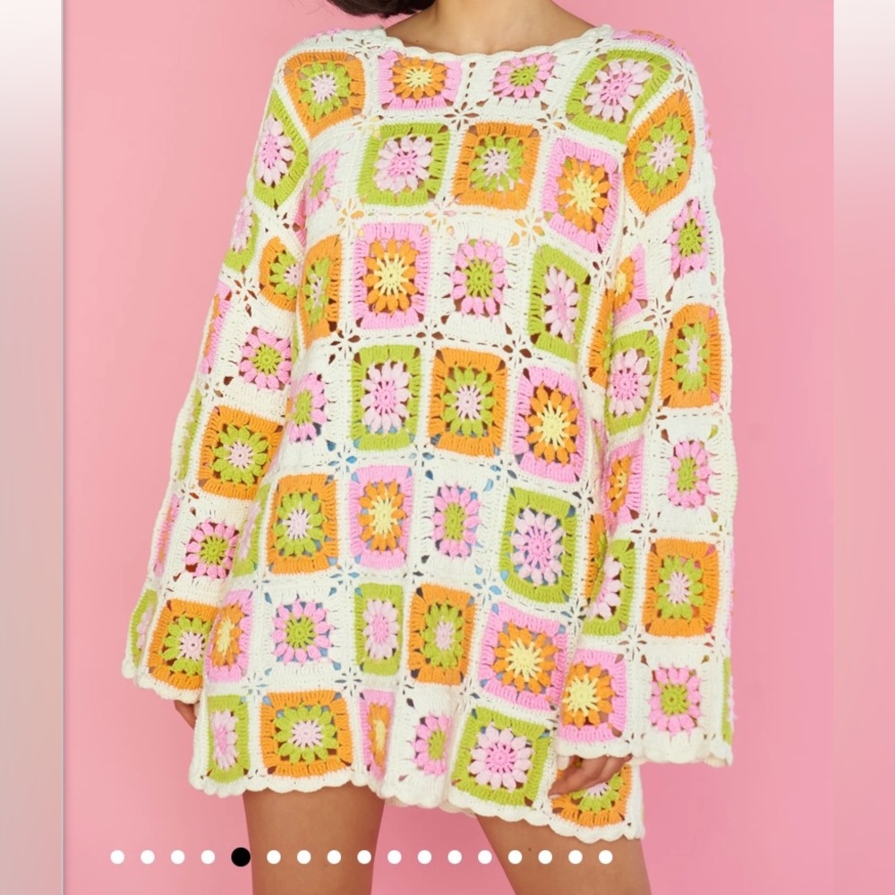 Show Me Your Mumu Tutti Frutti Crochet Dress